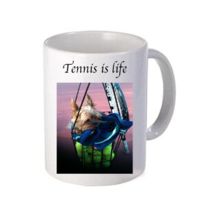 Tennis Dog Mug